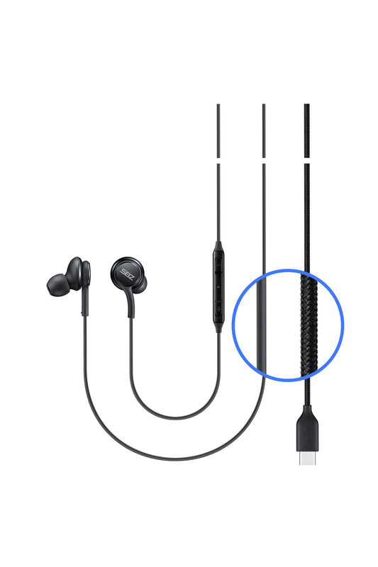 Samsung Gaxalxy A73 - A80 - A60 Type C Kulaklık Mikrofonlu