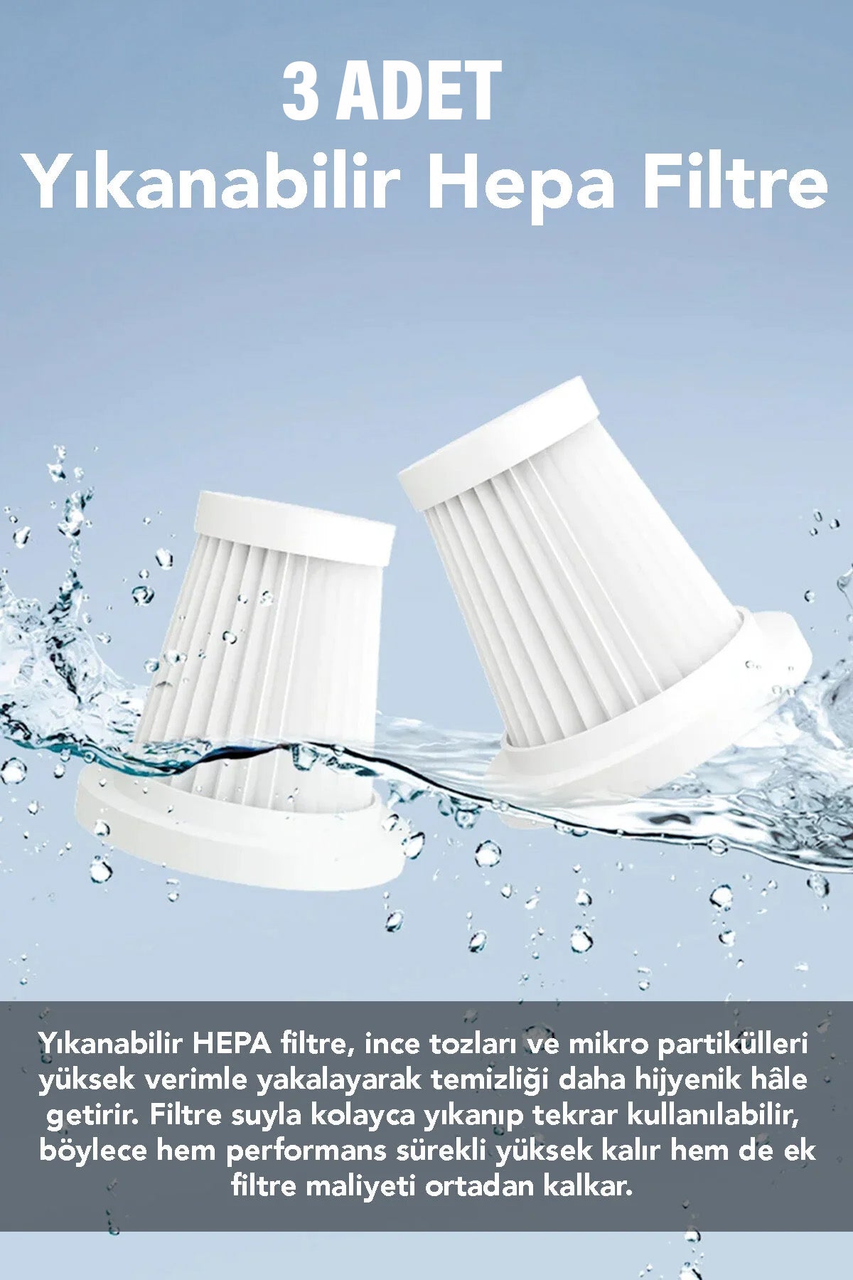 Şarjlı Araç Süpürgesi 20.000Pa Güçlü Araç İçi Mini El Süpürge Hava Üfleme Makinesi Yedek Filtreli