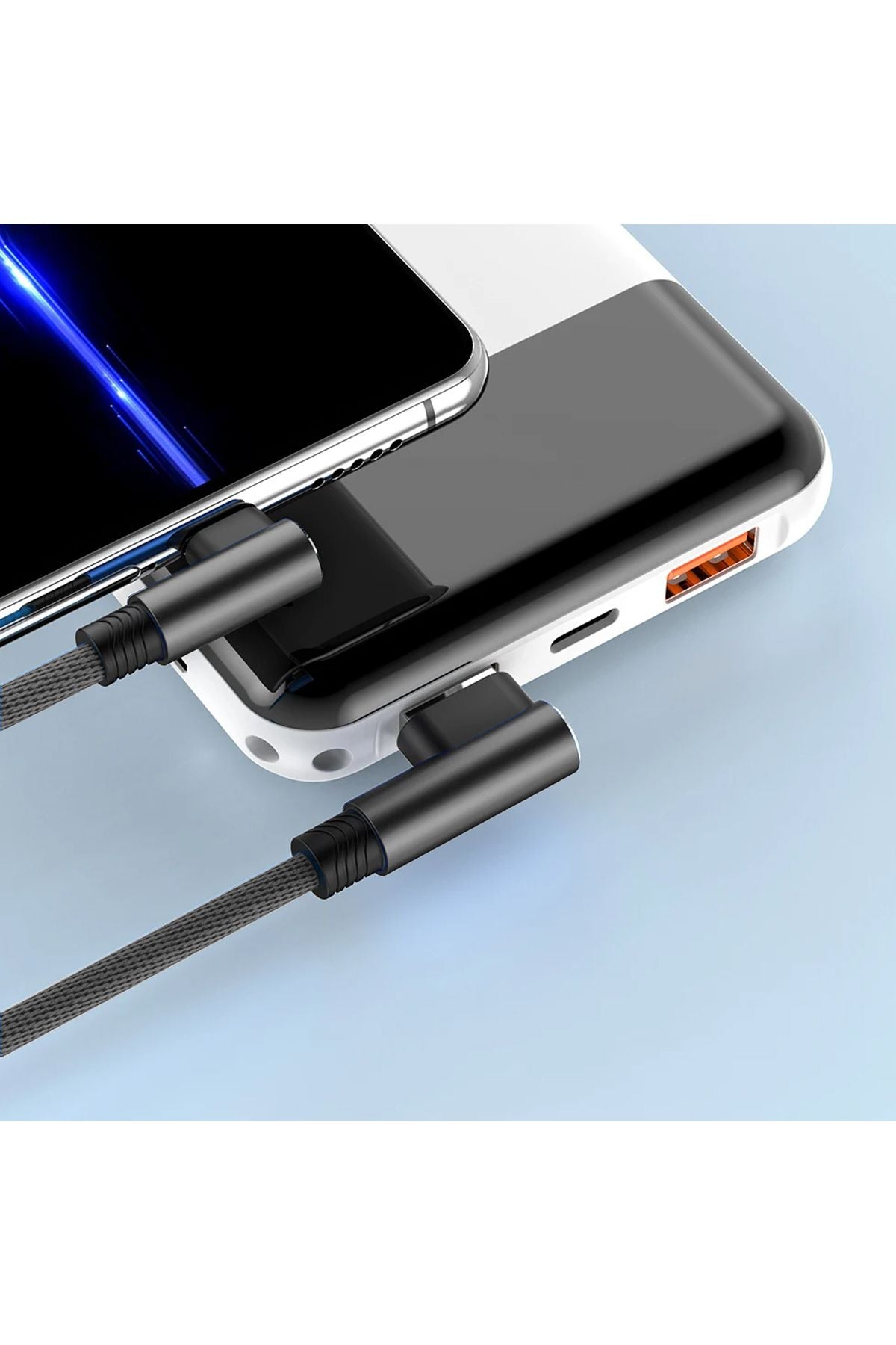 3 Metre Type-C Şarj Kablosu 3M 3 Amper Hızlı USB - TYPE C - Görsel 3