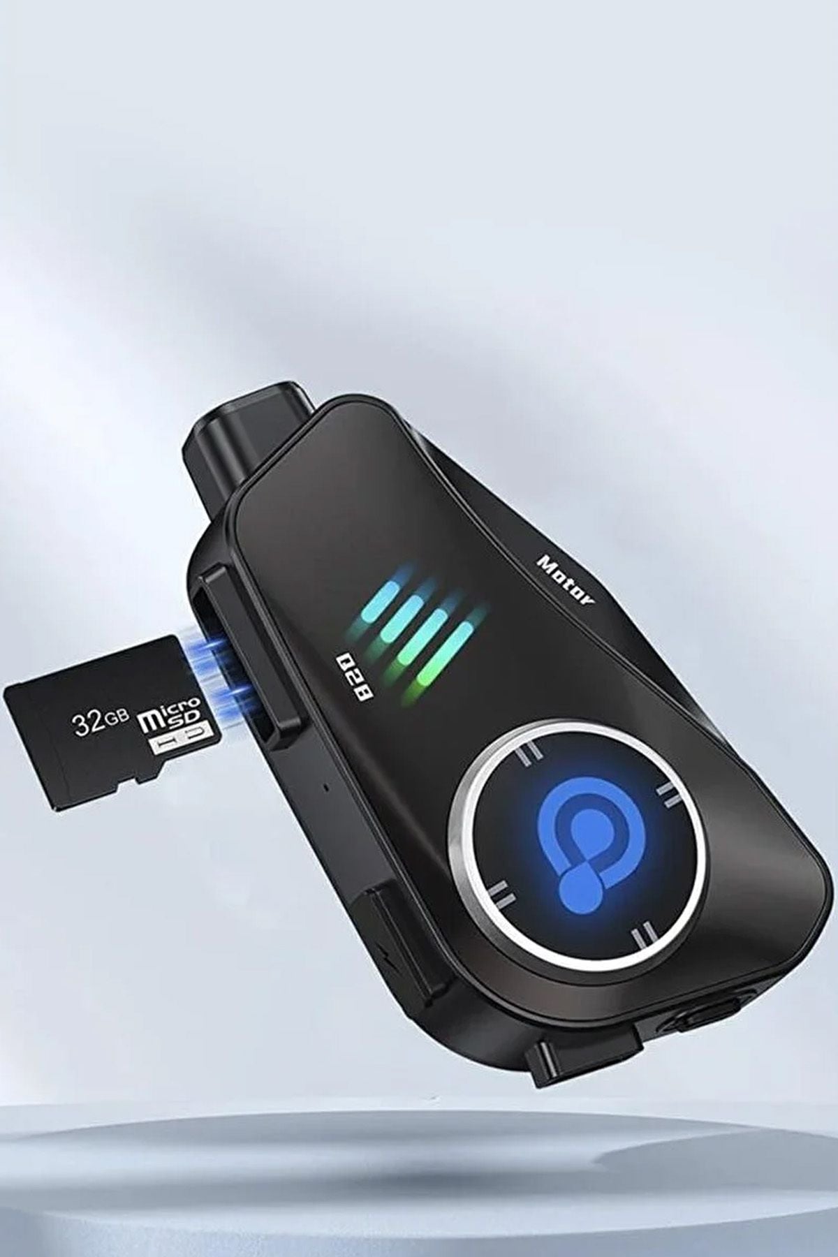 Kask Kamerası ve Kulaklık İntercom Motorcu Kask Kulaklığı Bluetooth 1080P Kamera Kayıt - Görsel 6
