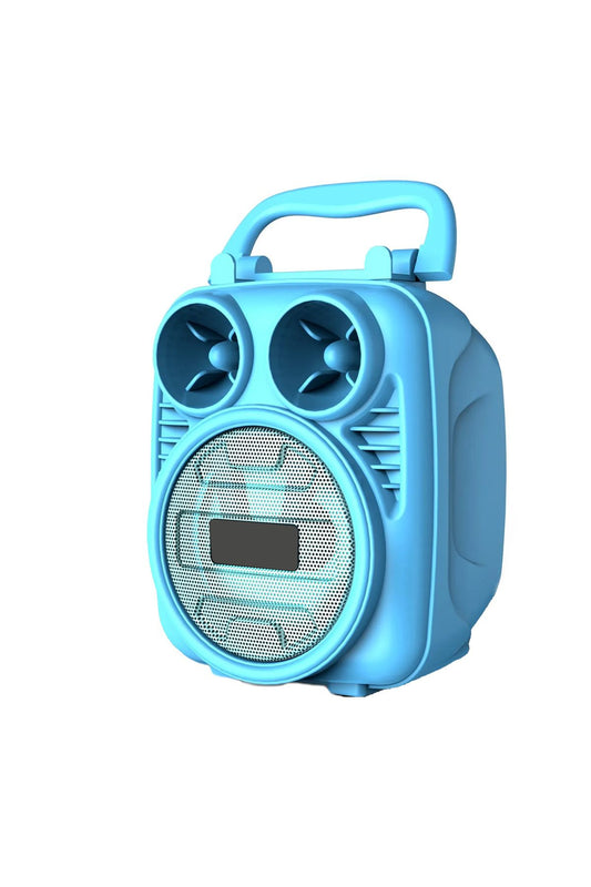 Kablosuz Bluetooth Hoparlör Speaker Telefon Tutucu Rgb Hoparlör Renkli Işıklı Ses Bombası 5W - Görsel 2