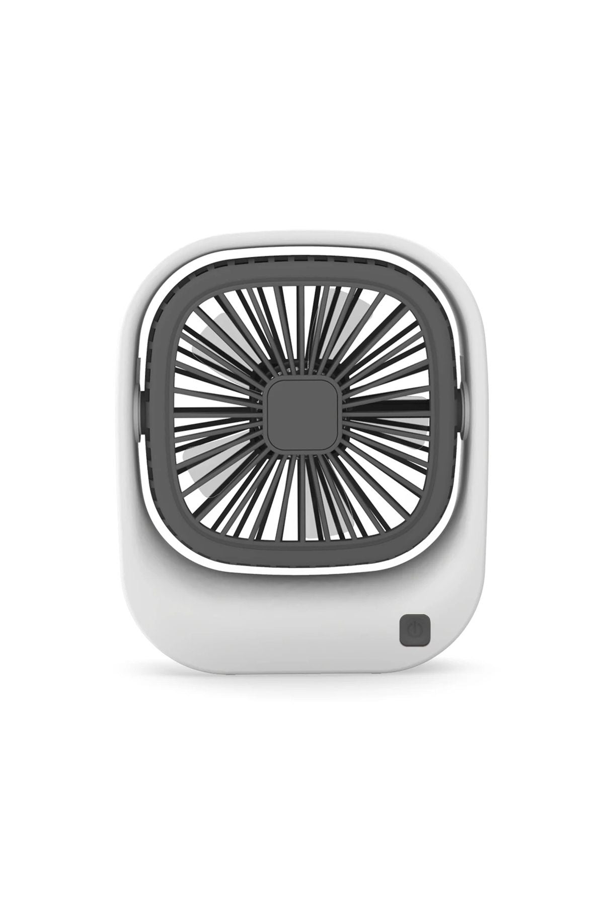 Masaüstü Taşınabilir Mini Fan Şarj Edilebilir Fan Soğutucu 3 Kademe 250 mAh Turbo Fan - Görsel 7