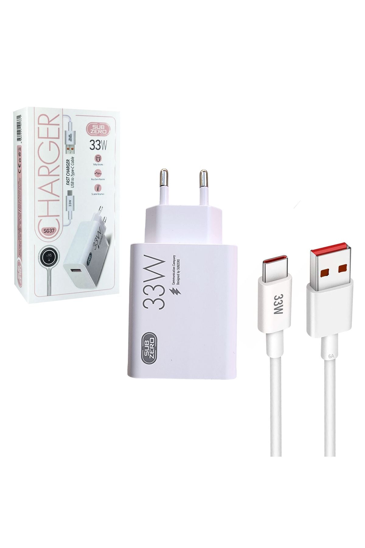 Xiaomi Mi 11 Lite Şarj Aleti 33W HIZLI Şarj ve 5A Kablosu - Görsel 3