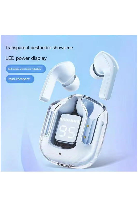Waırbuds Dijital Göstergeli Bluetooth Kablosuz 5.3 Kulaklık - Görsel 2