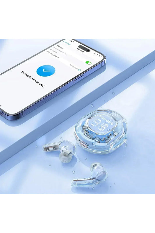 TWS Kulak İçi Bluetooth Kulaklık Led Göstergeli Wireless V5.3 Ultrapro IP4X Su Geçirmez - Görsel 2