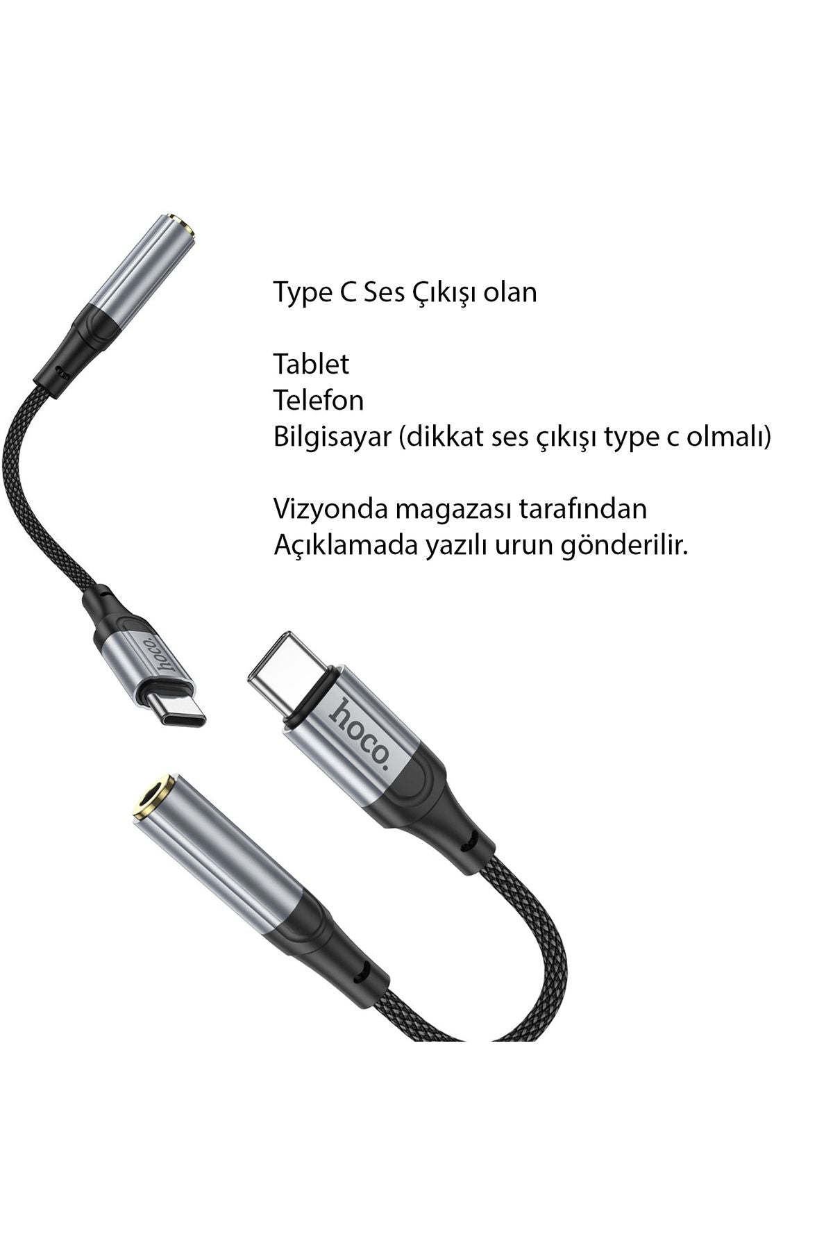 Xiaomi Mi 15 - 15 Ultra - 15 Pro Kulaklık Dönüştürcü Type C AUX Çevirici - Görsel 4