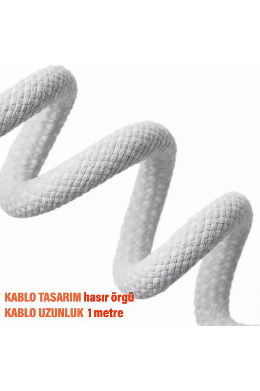 iPhone 16-16 PLUS-16 PRO- 16 PRO MAX uyumlu AUX Kablo Ses Dönüştürücü Hasır Type-C Çevirici - Görsel 2