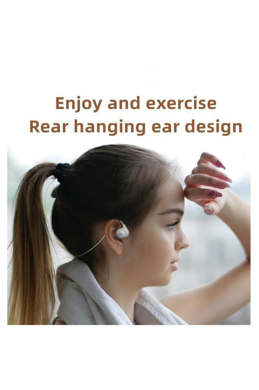 Boyun Bantlı Sporcu Bluetooth Kulaklık Hava İletim Kablosuz Kulaklık Ergonomik-Yüksek Ses Kalitesi - Görsel 2