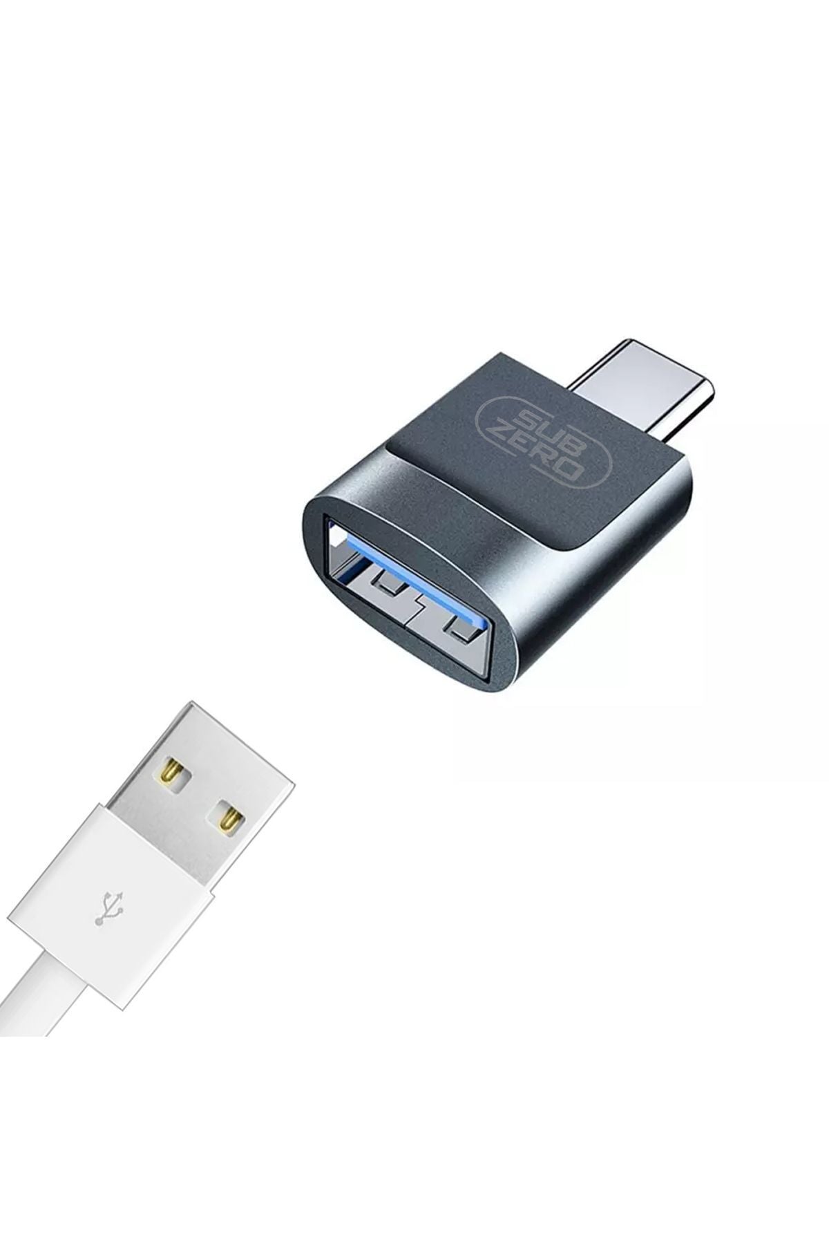 Type-C USB Çevirici iPhone 15 15 Pro 15 Pro Max Uyumlu 5 Gbps Hızlı Veri Aktarıcı Type C Dönüştürücü - Görsel 3