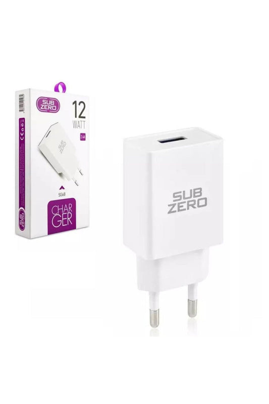 2.4 Amper Şarj Adaptörü Tek Başlık 12W 2.4a Şarj Aleti Şarj Adaptörü - Görsel 2