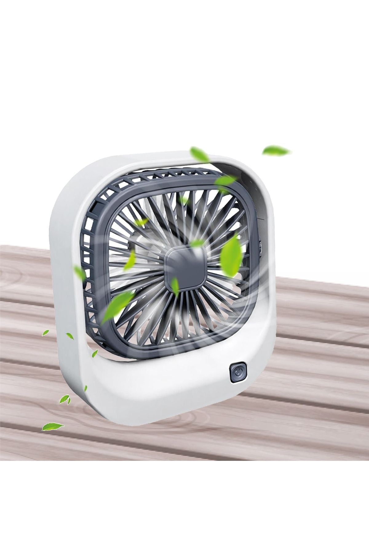 Masaüstü Taşınabilir Mini Fan Şarj Edilebilir Fan Soğutucu 3 Kademe 250 mAh Turbo Fan