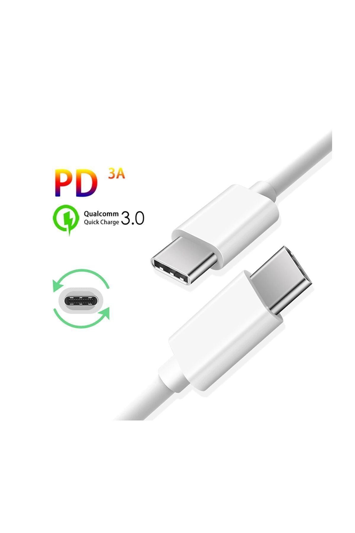 Samsung A05 A5S A15 A24 A25 HIZLI Şarj Kablosu Type-C 60W HIZLI - Görsel 5