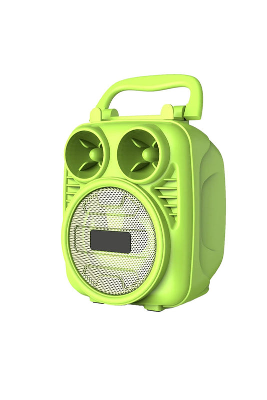 Kablosuz Bluetooth Hoparlör Speaker Telefon Tutucu Rgb Hoparlör Renkli Işıklı Ses Bombası 5W - Görsel 2