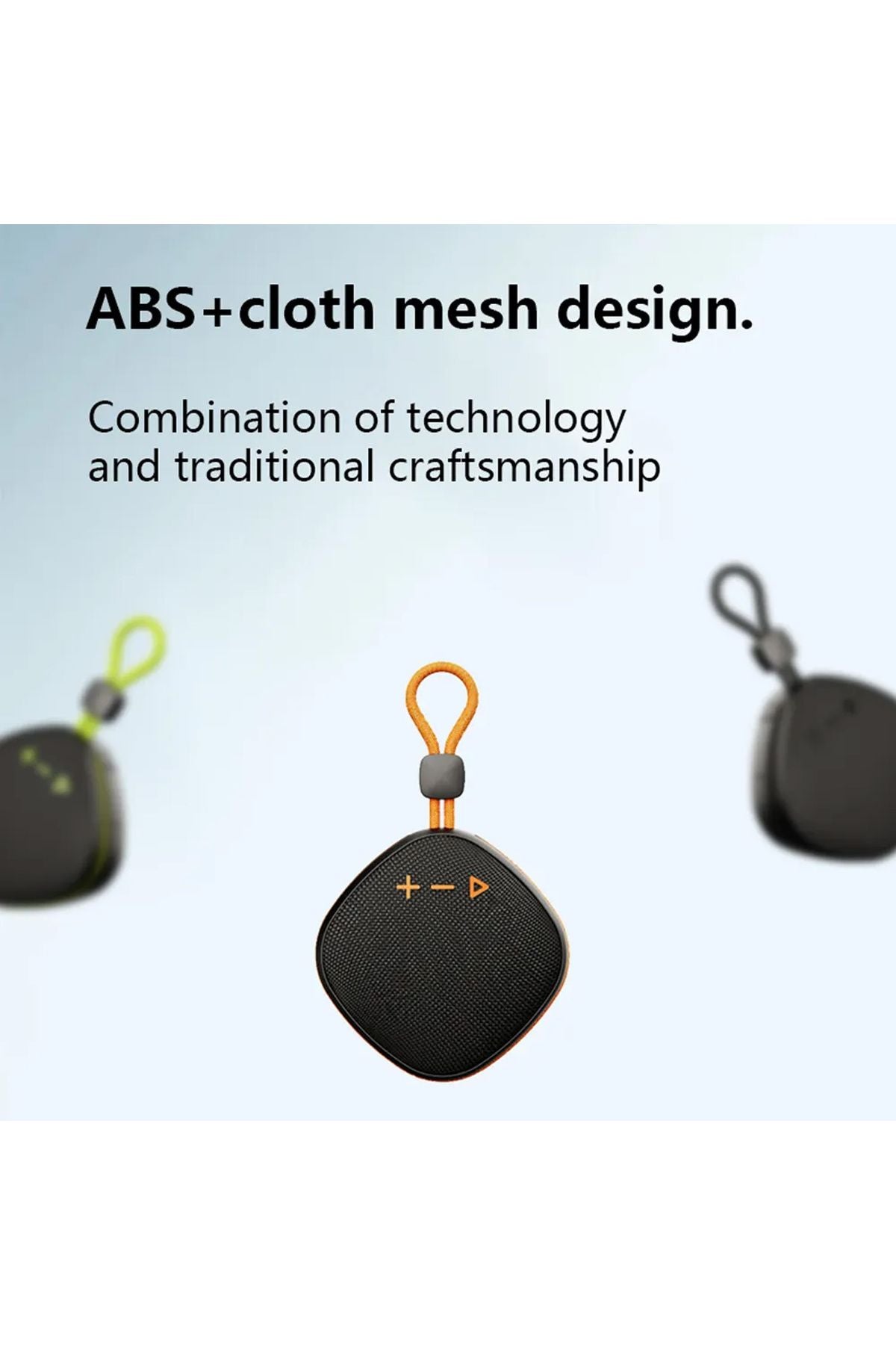 Yüksek Bass Bluetooth Hoparlör Ses Bombası TWS Çift Hoparlör Bağlantısı 1200 mAh Speaker - Görsel 7