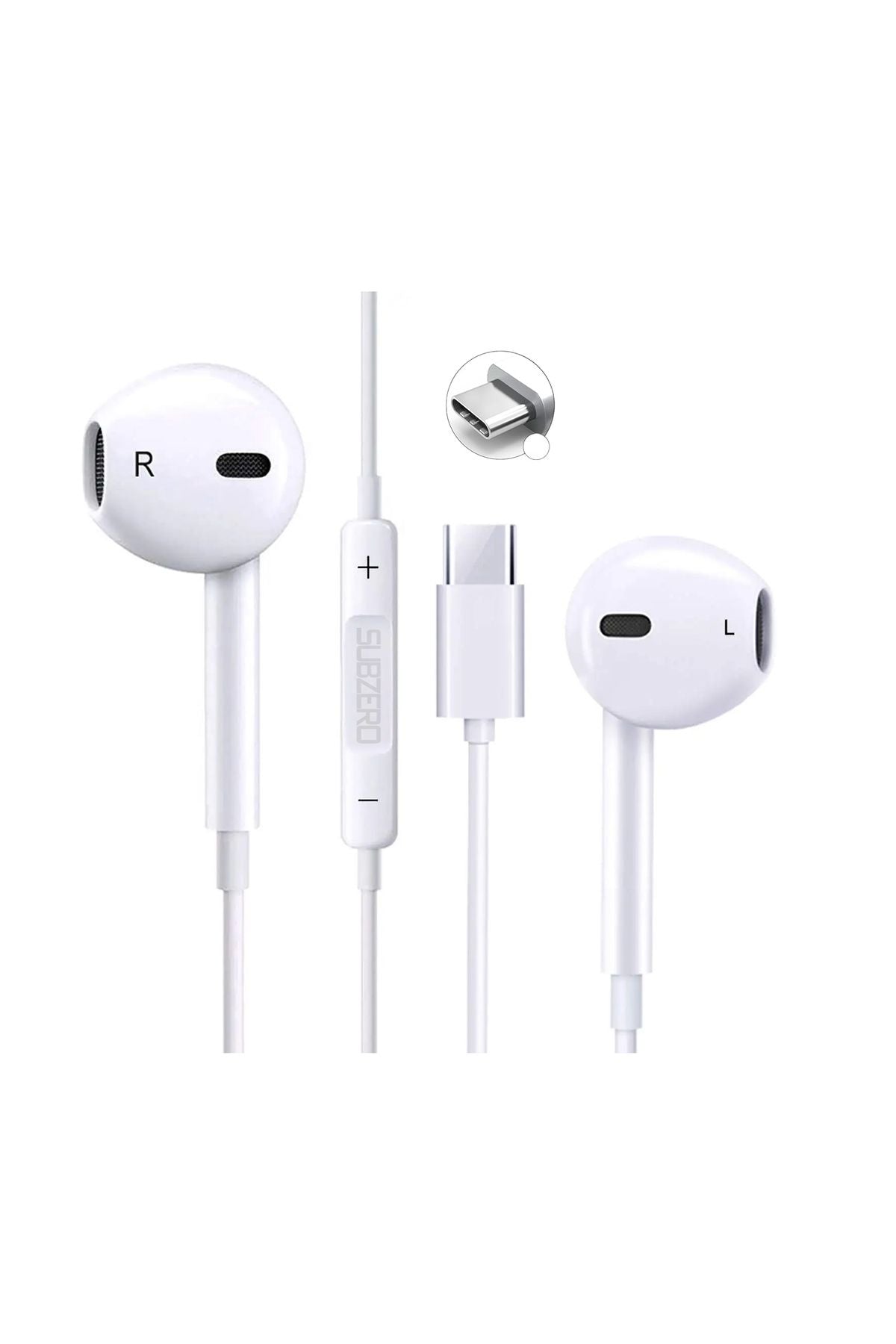 Vivo V21 V23 V29 V29 Lite V30 Kulaklık Type-C Mikrofonlu Kulaklık - Görsel 3