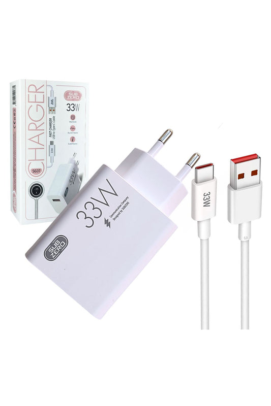Casper VIA X20 X30 - X30 Plus X40 Uyumlu HIZLI Şarj ve Kablosu 33W Type C - Görsel 2
