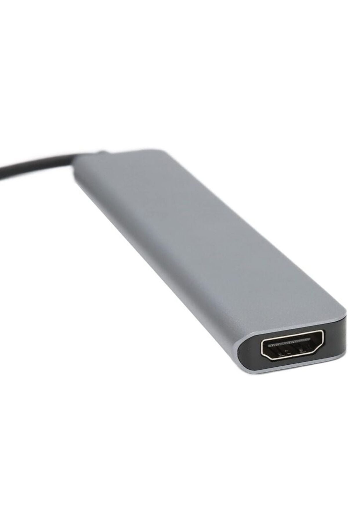 7in1 Type-C HDMI Çevirici Hub Çoklayıcı Tablet-PC-Telefon-TV Adaptör HDMI 4K/USB/TF/SD/TYPEC Giriş - Görsel 6