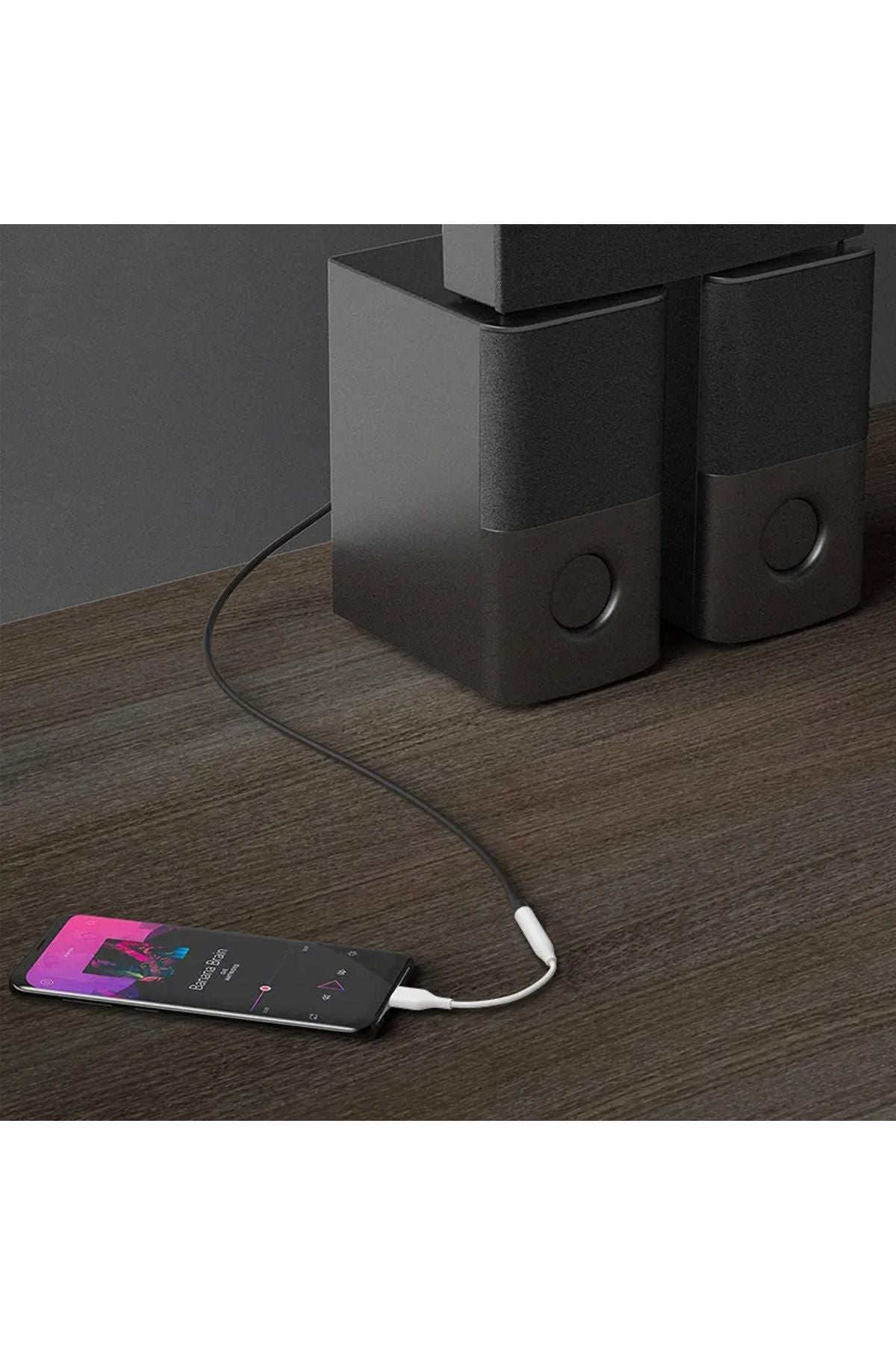 Samsung Z Flip - Z Flip 3 - Z Flip 4 - Z Flip 5 - Z Flip 6 3.5mm Jack Aparat Çevirici Kulaklık Dönüştürücü Type-c - Görsel 5