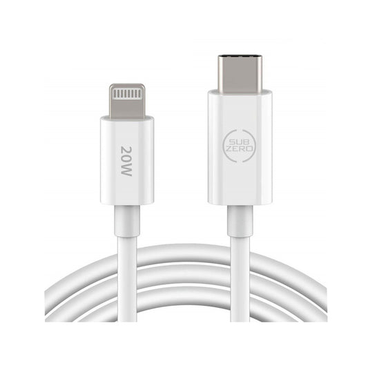 Type-C Lightning Şarj Kablosu  20W Hızlı Şarj 1 Metre Subzero CL95