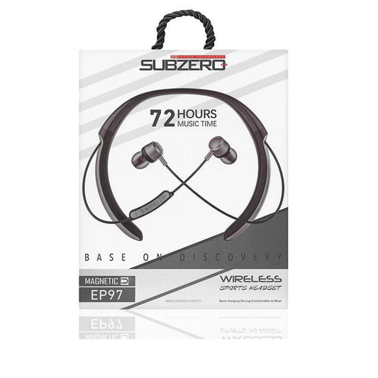 Sporcu Kulaklık 72 Saat Boyun Askılı Bluetooh Kablosuz Kulaklık Subzero EP97