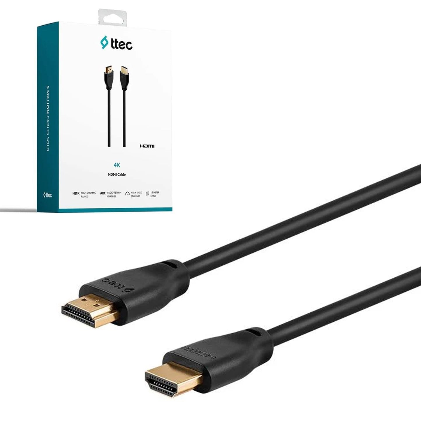 HDMI Kablo 1.5 metre HDR ARC Hdmi Kablosu TTEC 2DK38S