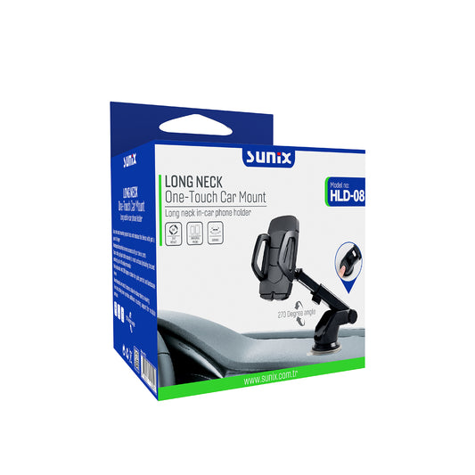 Araç İçi Telefon Tutucusu Vantuzlu Sunix HLD-08