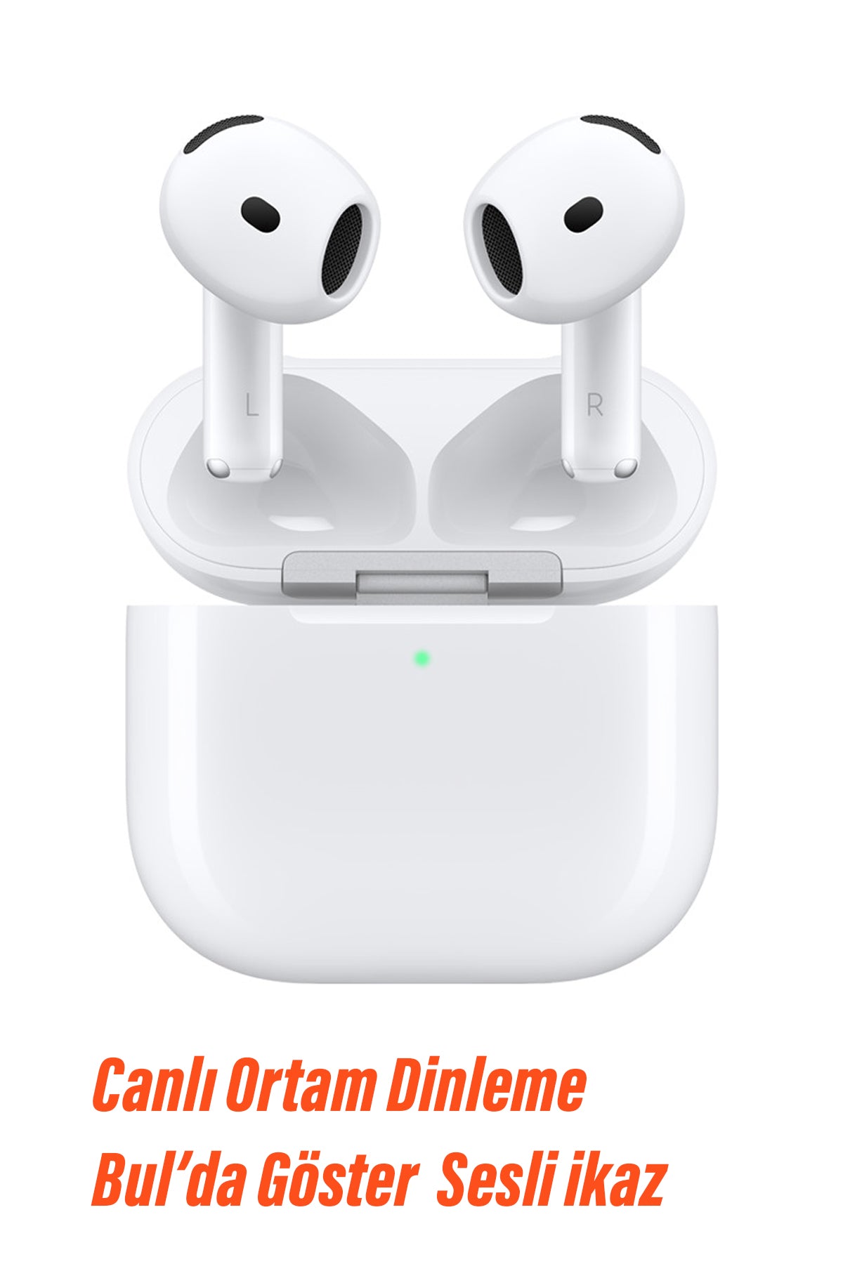 Bluetooh Kulaklık - Kablosuz Kulaklık AirPods 4 Tasarımlı