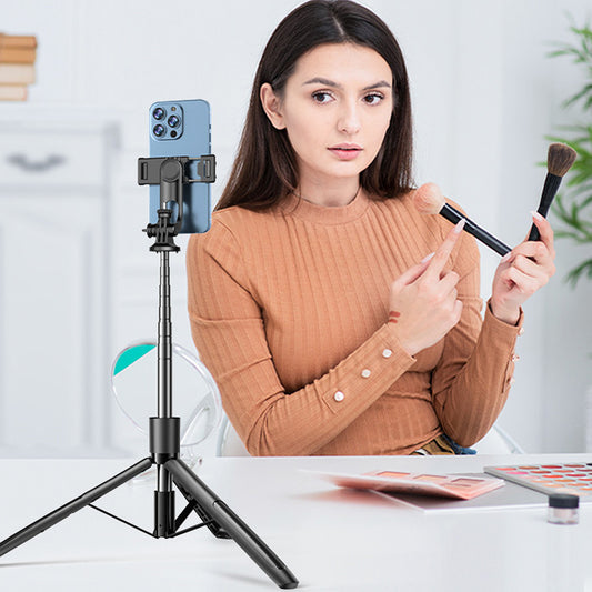 Monopod Tripod Selfie Çubuğu Bluetooh Uzaktan Kumandalı 158cm Yesido SF13