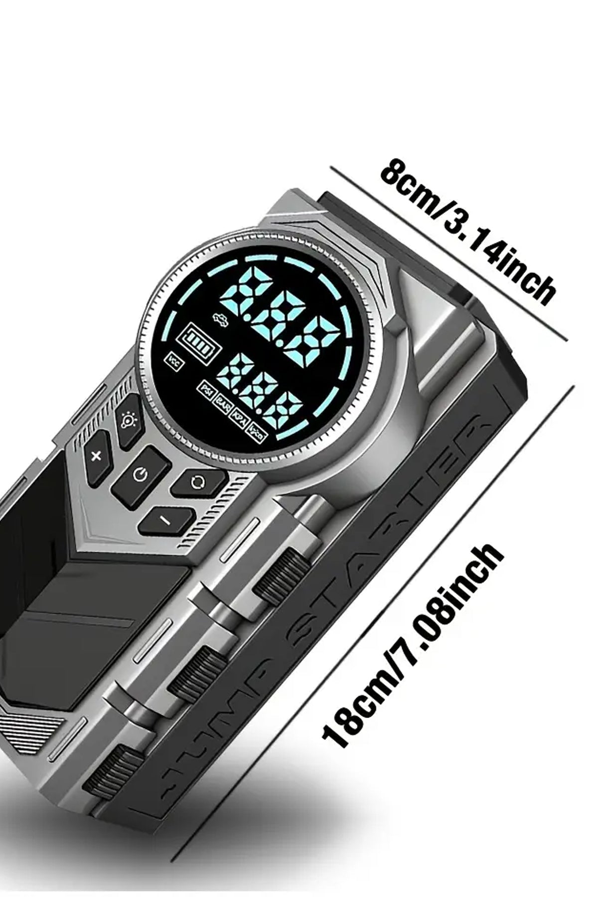 Akü Takviye Powerbak Marş Basma Cihazı 150 Psi Kompresör Pomba 8000mAh - 1000A Jump Starter