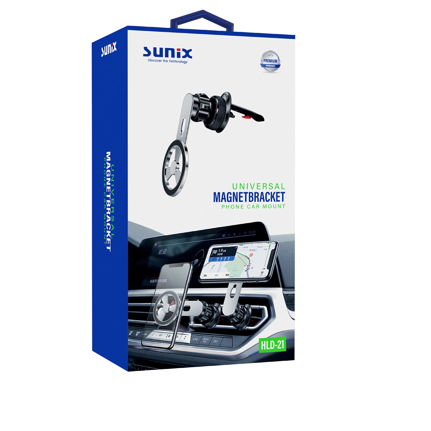 Mıknatıslı Telefon Tutucu Metal Sunix HLD-21