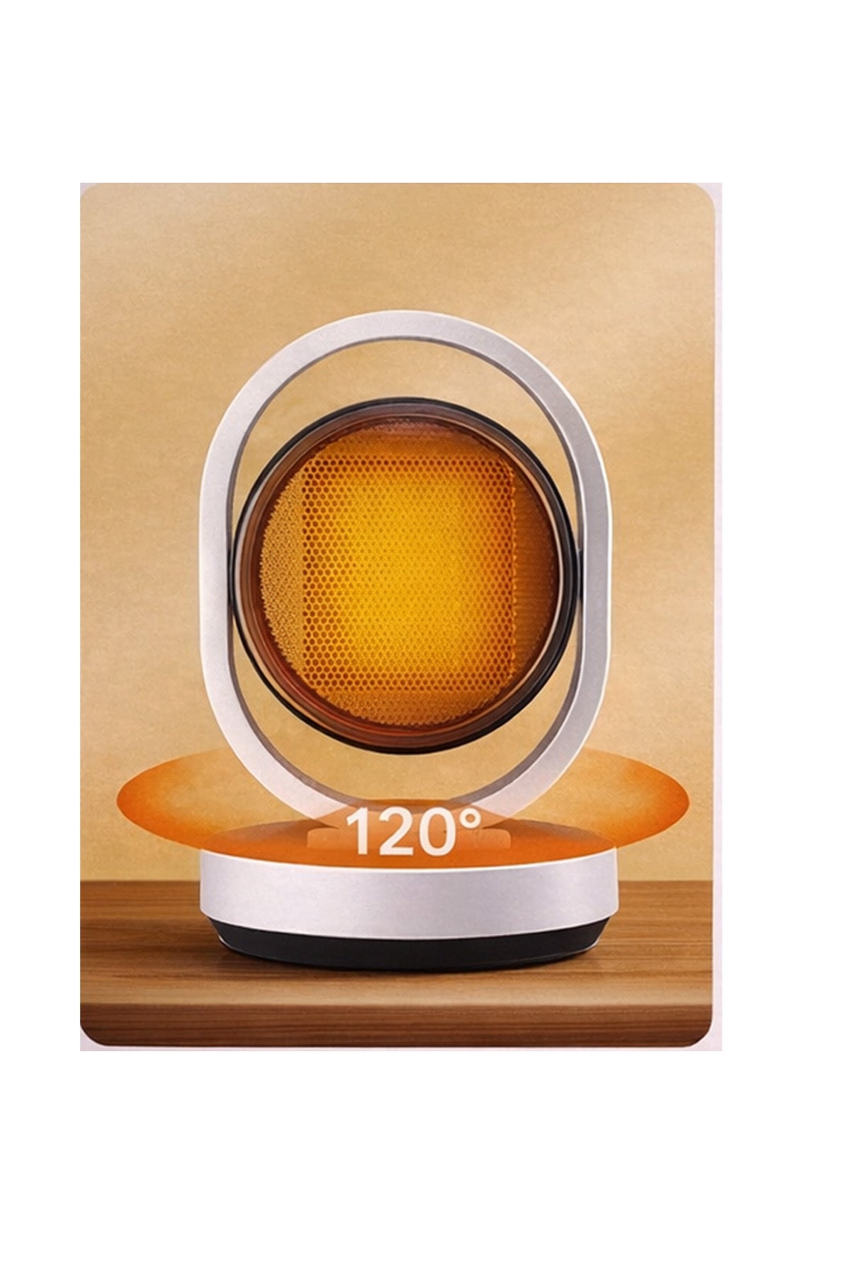 SUBZERO 1500W Fanlı Isıtıcı 120° Ayarlanabilir 3 Kademeli Sıcak-Soğuk Üfleme Elektrikli Isıtıcı