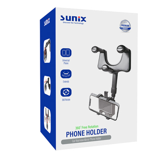 Araç Ayna Telefon Tutucu Sunix HLD-18