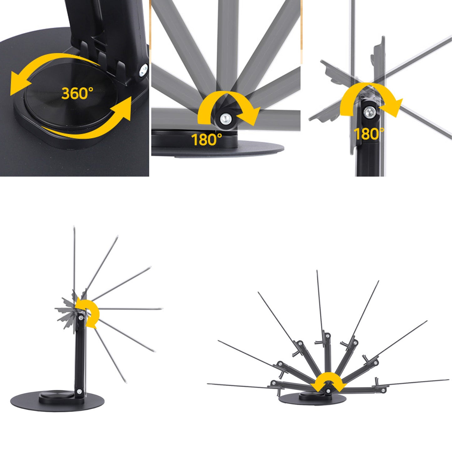Masaüstü Tablet Tutucu Stand Büyük Boy Metal Taban SubZero FD50
