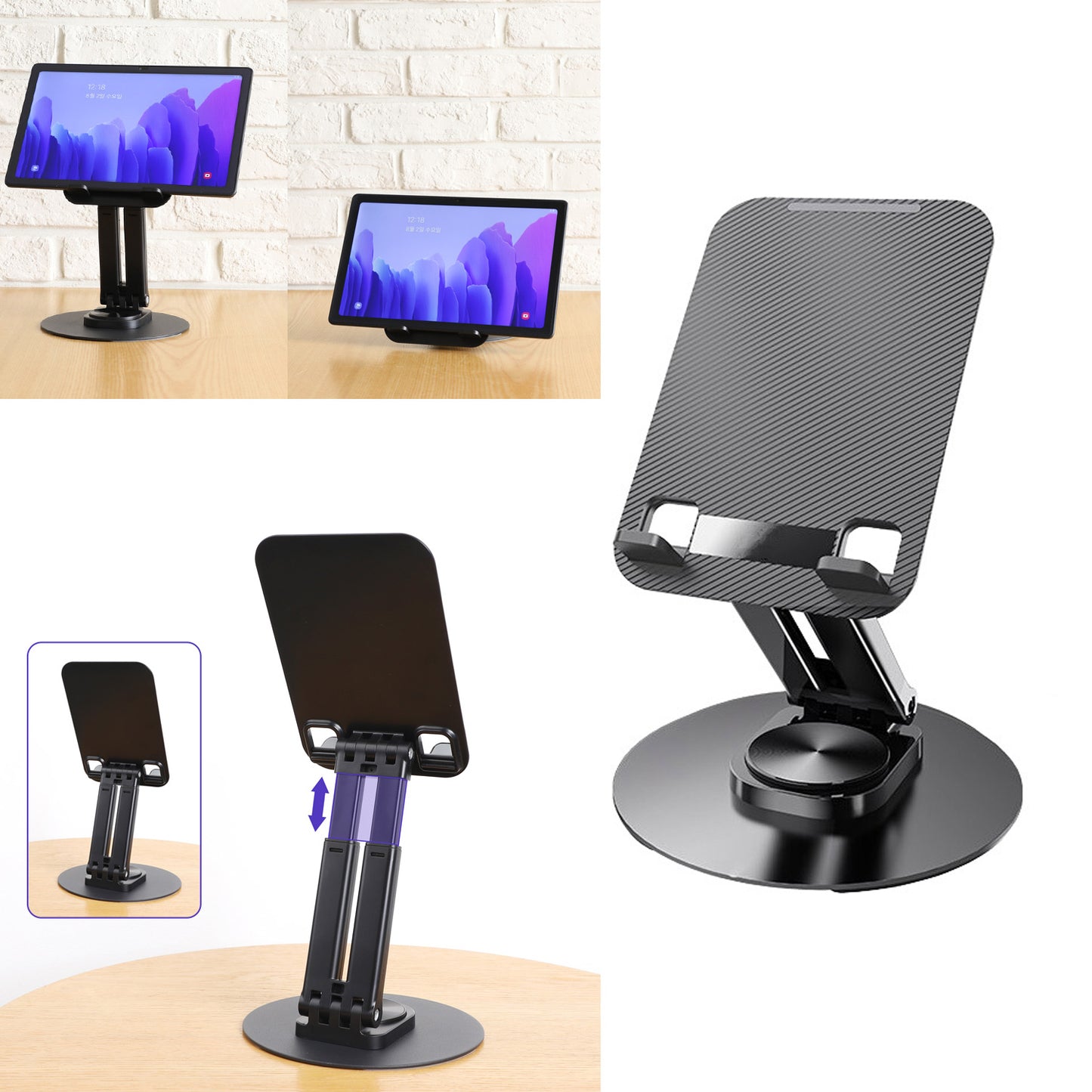 Masaüstü Tablet Tutucu Stand Büyük Boy Metal Taban SubZero FD50