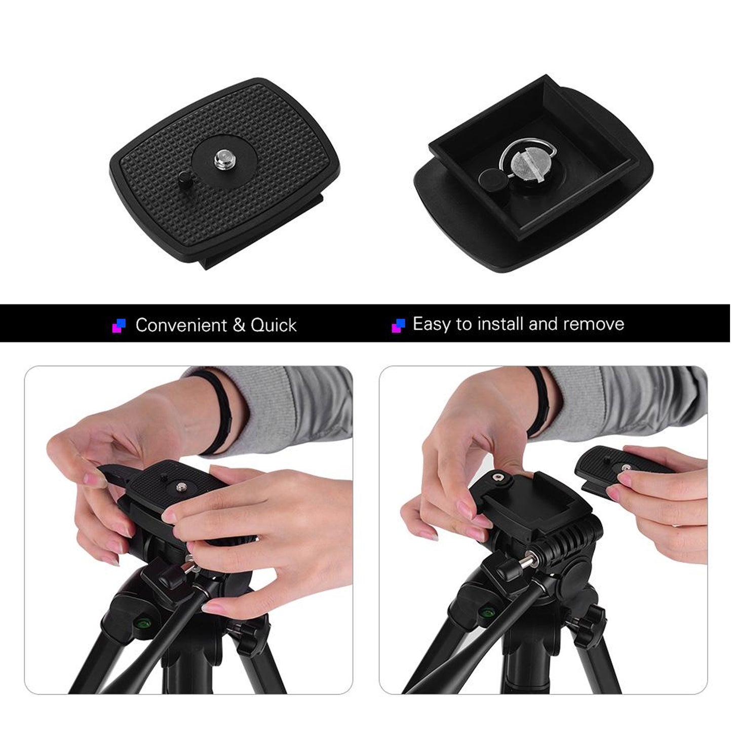 Tripod 150cm Alüminyum Ayaklı Telefon - Fotoğraf Makinesi Tripodu - Ayak