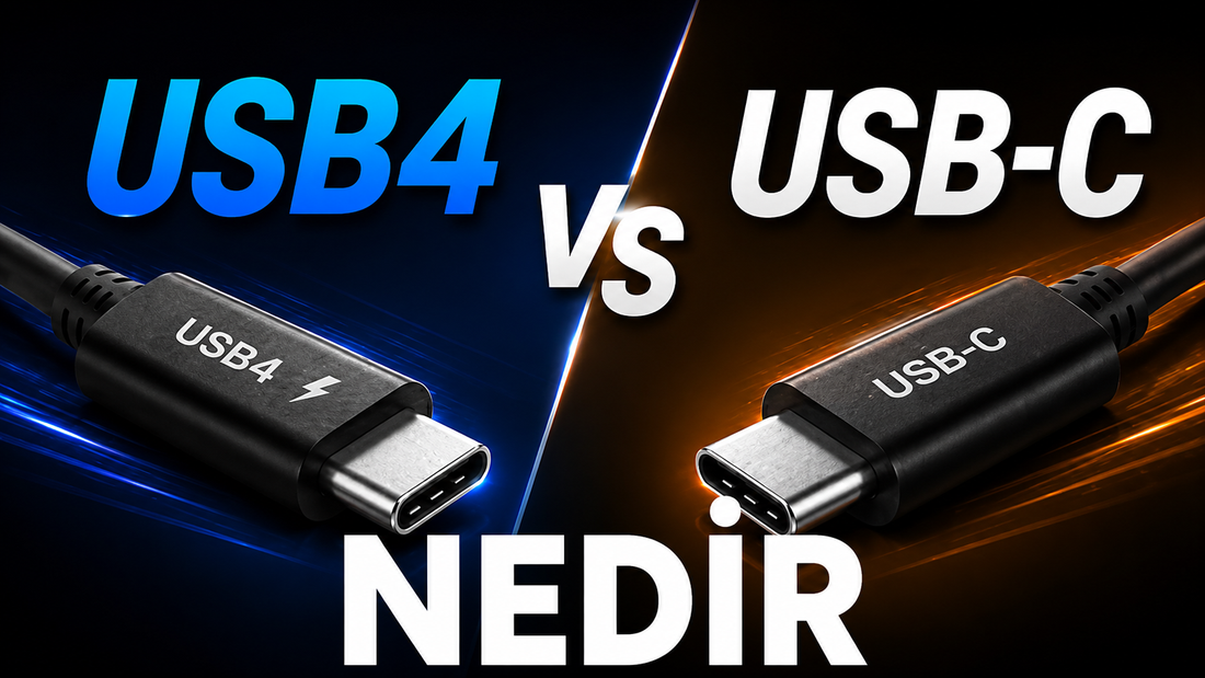USB4 ve USB-C arasındaki farkları ve bu teknolojilerin sunduğu özellikleri