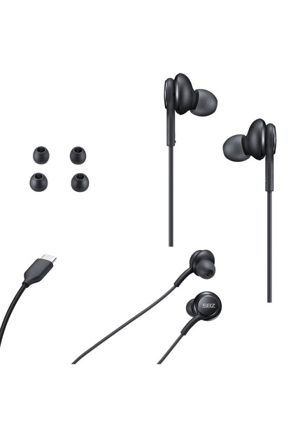 Samsung Gaxalxy A73 - A80 - A60 Type C Kulaklık Mikrofonlu