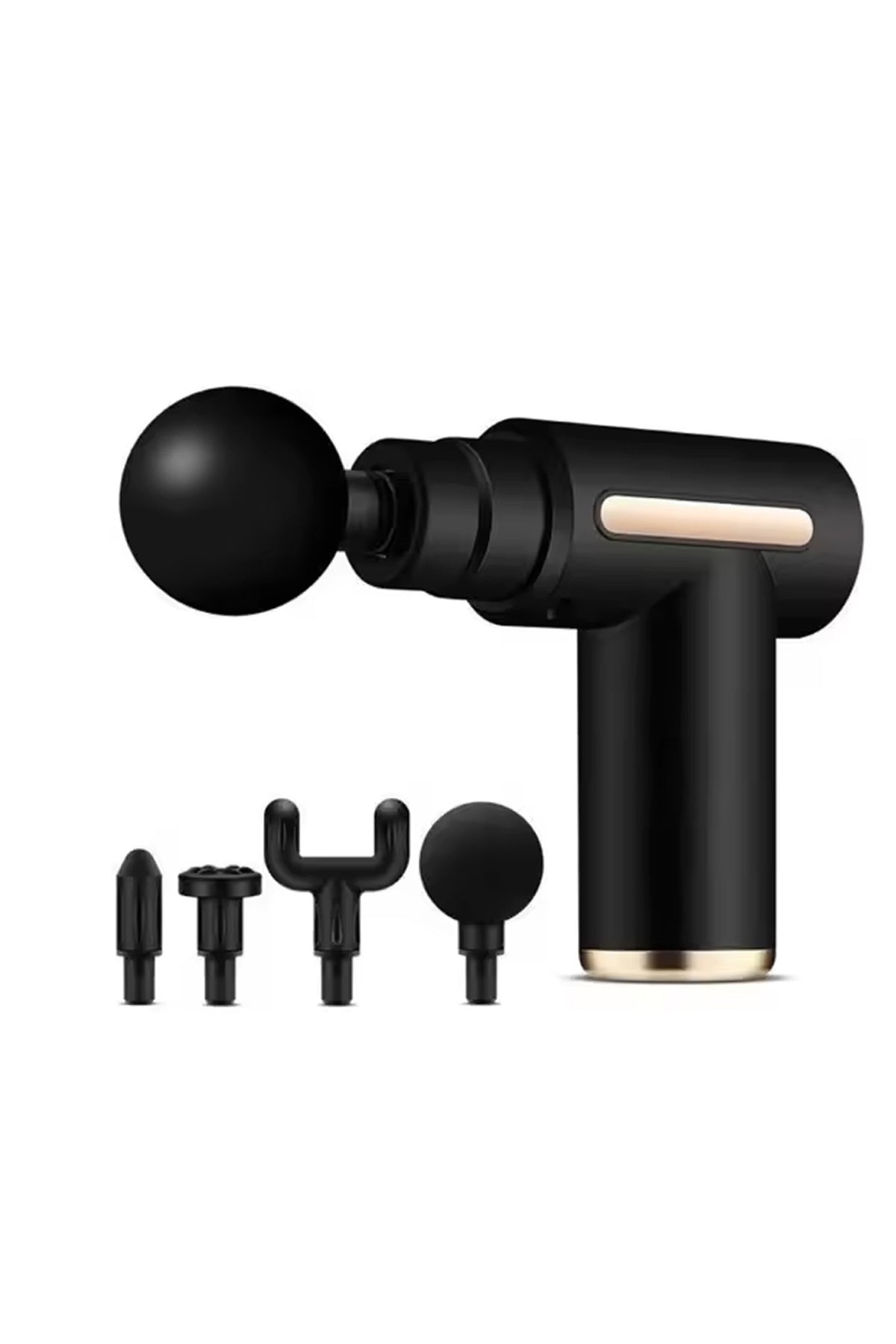 Titreşimli Masaj Aleti Masaj Tabancası Sporcu Masaj Aleti 4 Başlıklı 6 Modlu Şarjlı Massage Gun AMG6