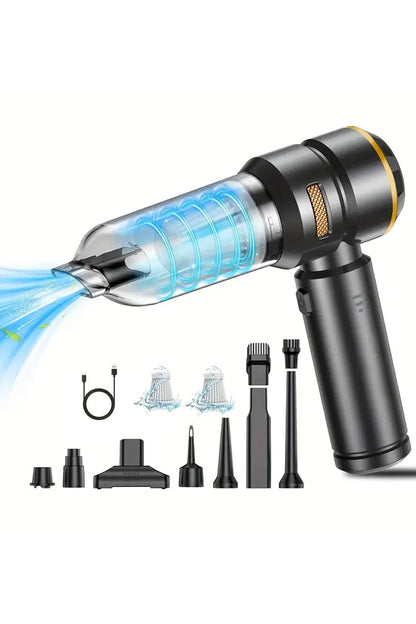 Araç Süpürgesi Kablosuz El Süpürgesi – 16000 Pa Güç, USB Type-C, Fırçasız Motor