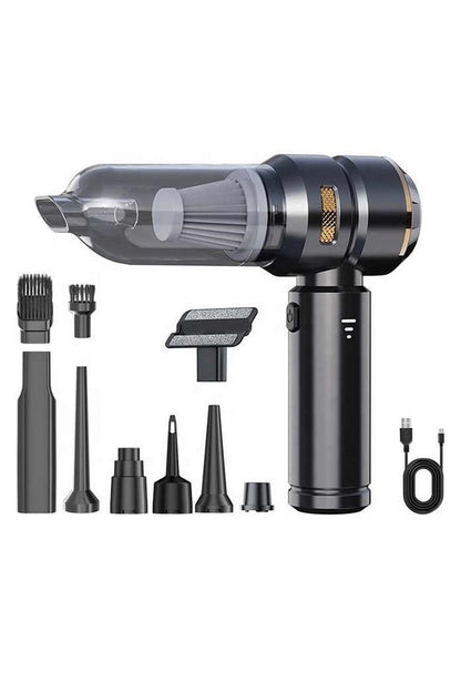 Araç Süpürgesi Kablosuz El Süpürgesi – 16000 Pa Güç, USB Type-C, Fırçasız Motor