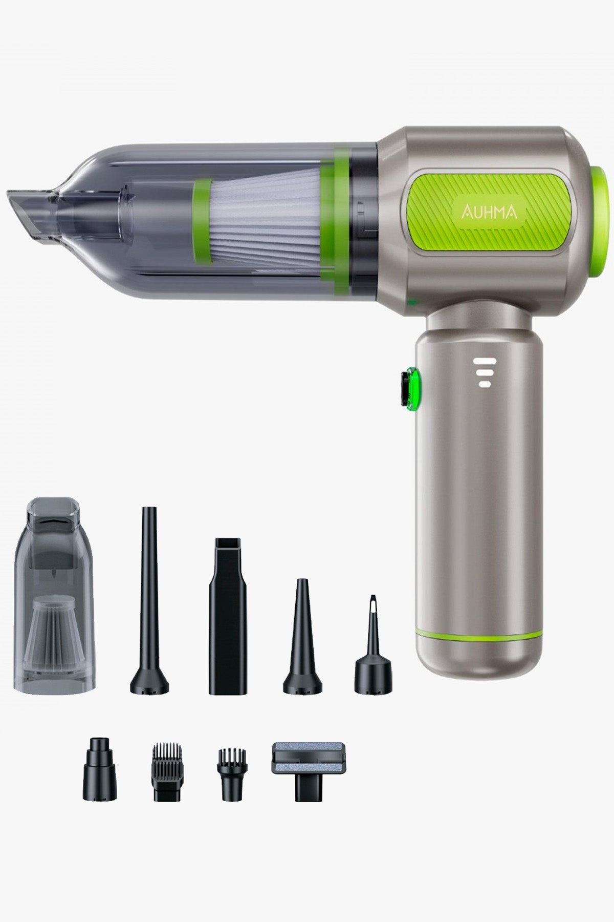 Şarjrlı Araç Süpürgesi Kablosuz Araç İçi Süpürge 17000Pa Vakumlu Şarjlı 6000mAh 100W Fırçasız Motor