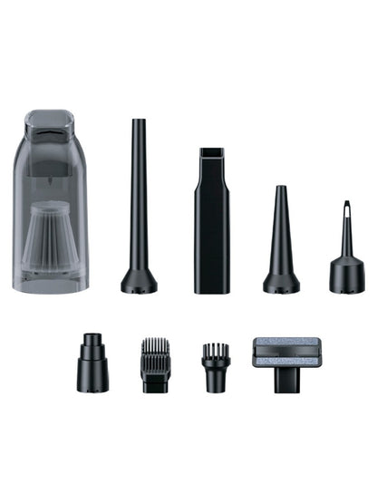 Şarjrlı Araç Süpürgesi Kablosuz Araç İçi Süpürge 17000Pa Vakumlu Şarjlı 6000mAh 100W Fırçasız Motor