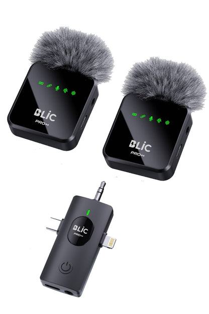 Tüylü Dış Mekan Yayıncı Yaka Mikrofonu 2 Mikrofonlu Set WeChat Zoom Tiktok Youtube İnstagram