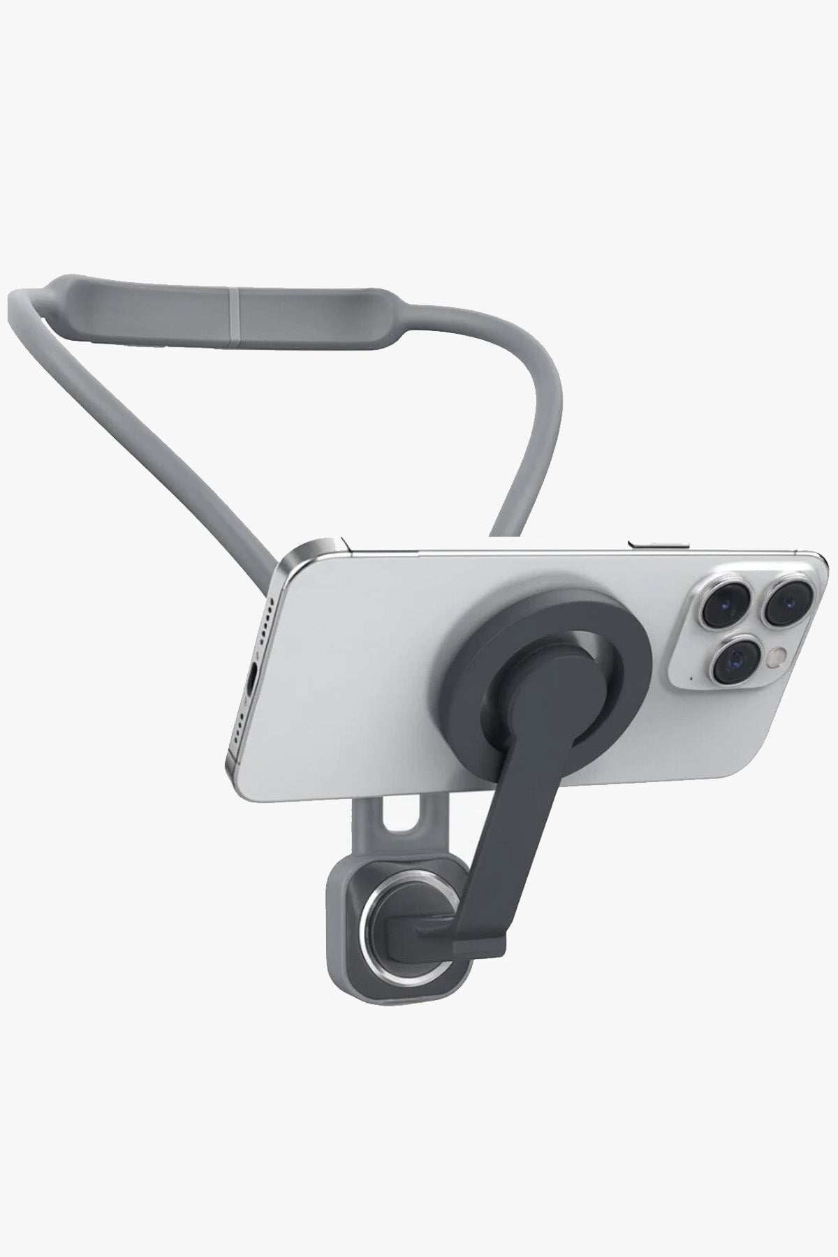 Manyetik Boyun Telefon Tutucu Magsafe Portatif Boyun Askısı Video Çekim Aparat 360°Ayarlanabilir