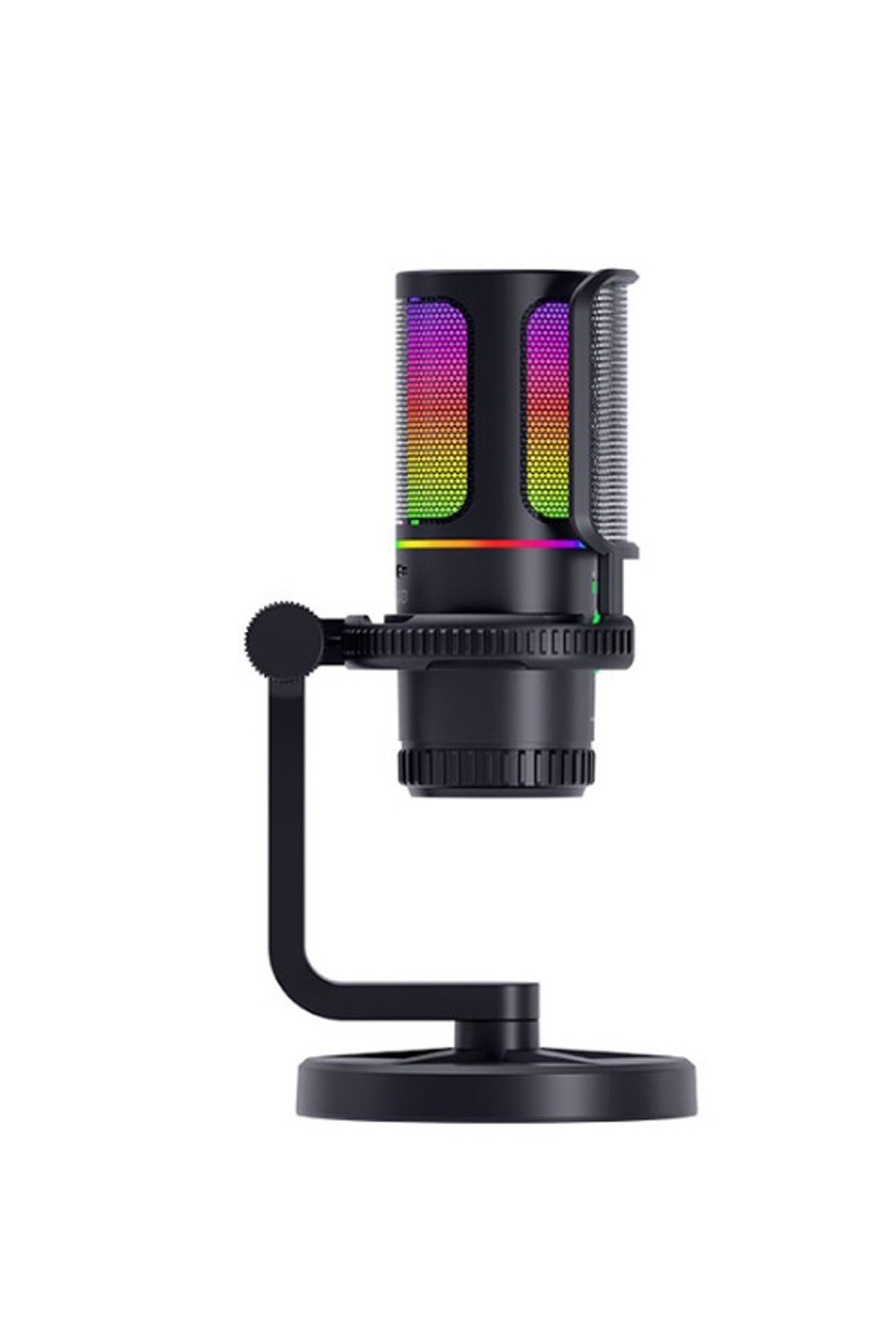 Condenser Yayıncı Mikrofonu Profesyonel RGB PC/PS4/PS5 Gamer Oyuncu Tiktok Youtube İnstagram Mikrofon