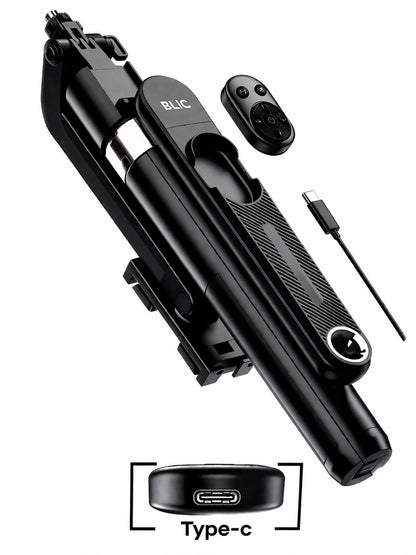 Yüz Takip Özellikli Gimbal Tripod Şarjlı Çift Led Işık Ayna Kumanda Uzun 1.8m Selfie Çubuğu Telefon Tutucu