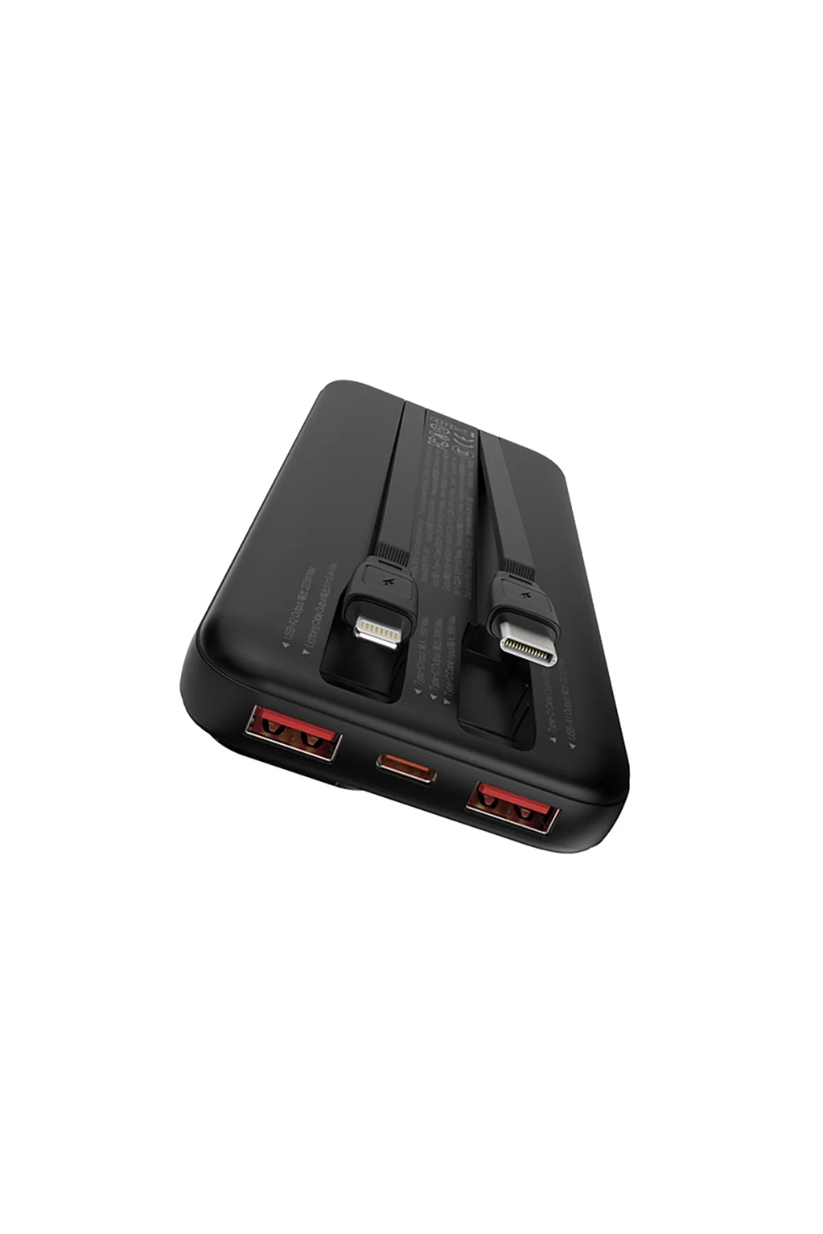 20000mAh Powerbank 22.5W Hızlı Şarj Type-C PD 20W Lightning Kablo Şarj Göstergeli RECCI RPB-P68