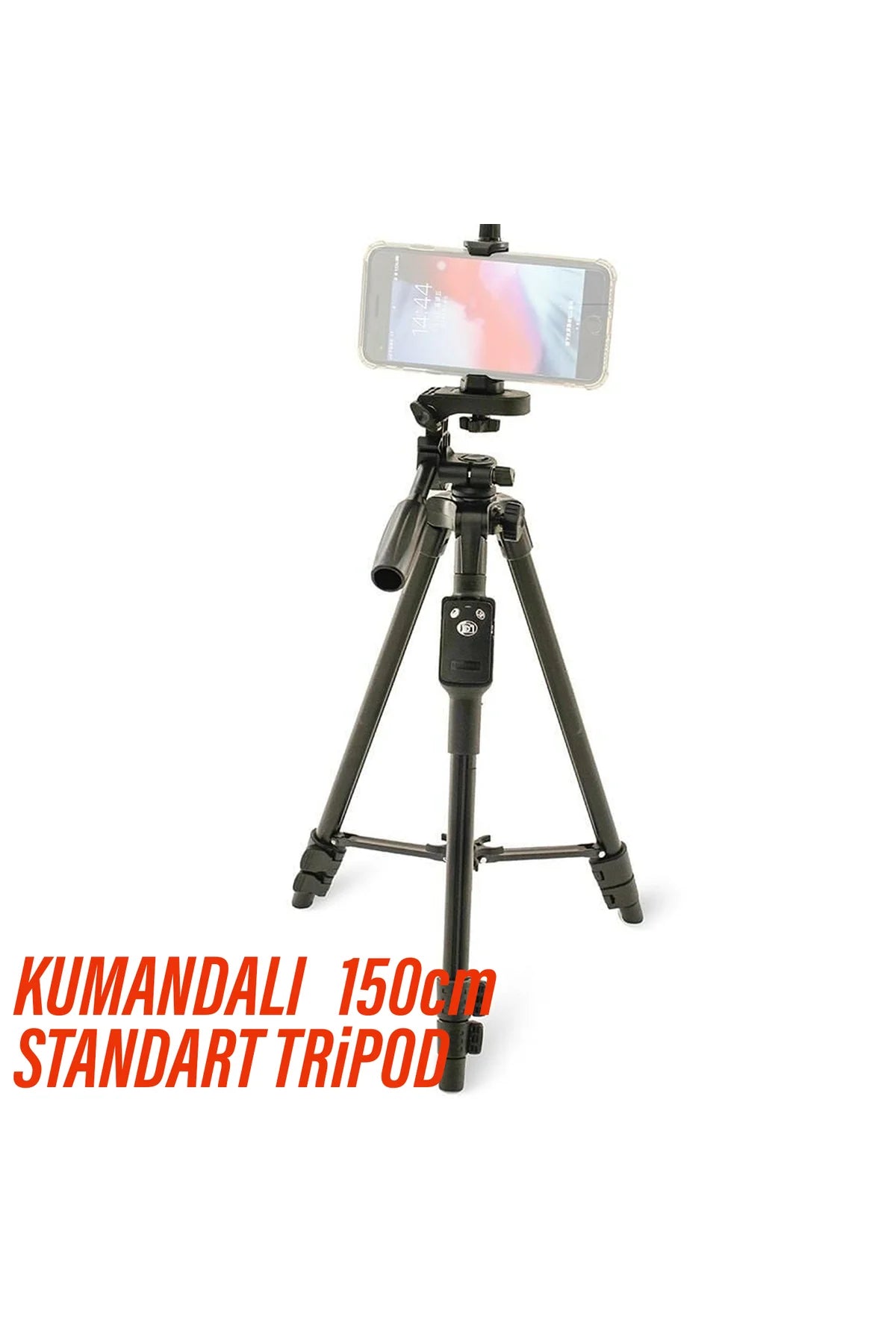Kumandalı Tripod 3 Ayak Sabitleyici Video Footoğraf Çekim Tripodu 150cm Uzaktan Kumandalı