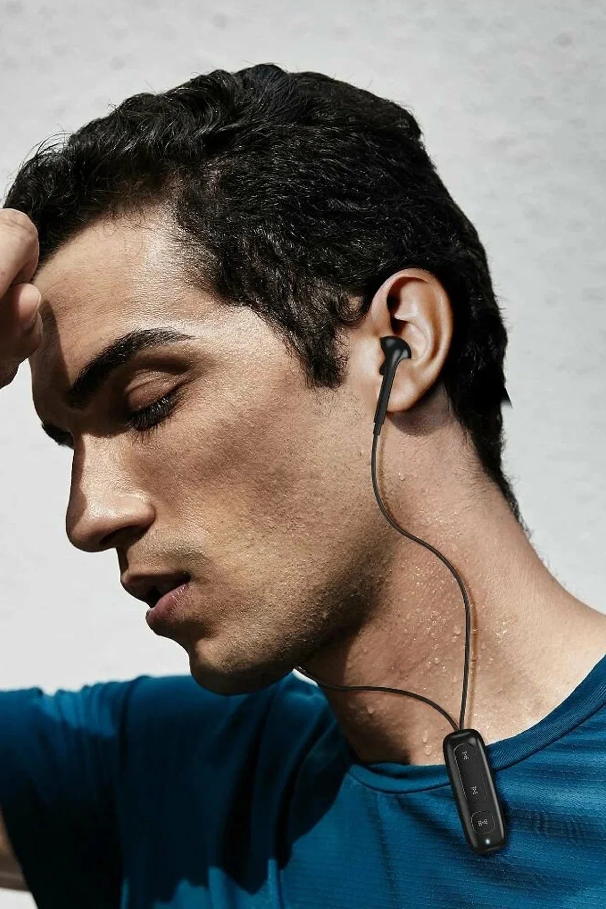 Yaka Klipsli Bluetooth Kulaklık Kulakiçi Kablolu Kablosuz TWS Mikrofonlu Yaka Kulaklık Boyun Asmalı