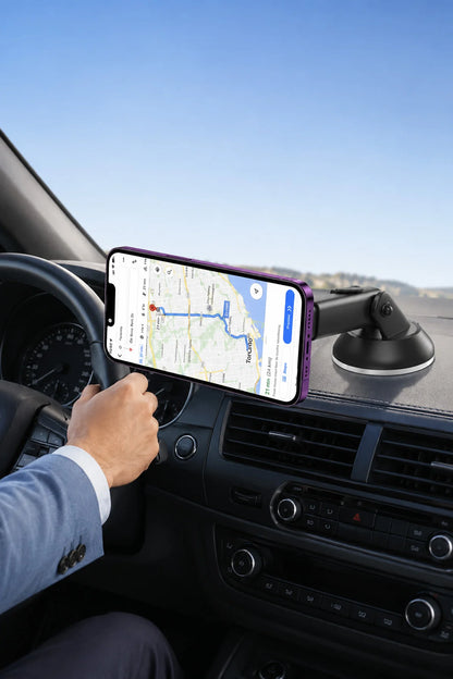 Araç Torpido Cam 360° Dönen MagSafe Telefon Tutucusu Manyetik Mıknatıslı Telefon Tutacağı Holder